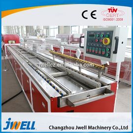 Jwell fully automatic WPC plastic extrusion profile for PE PP